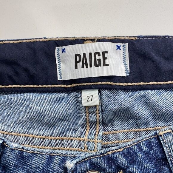 Paige Monica Over Distressed jeans size 27 - Picture 8 of 10